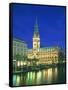 Rathaus, Hamburg-Murat Taner-Framed Stretched Canvas