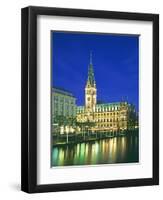 Rathaus, Hamburg-Murat Taner-Framed Photographic Print