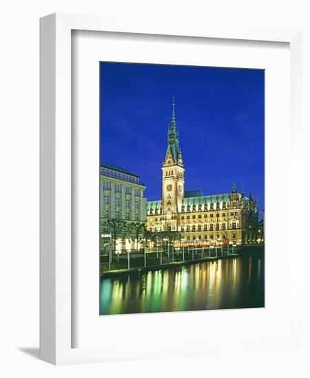 Rathaus, Hamburg-Murat Taner-Framed Photographic Print