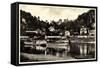 Rathen, Elbe, Binnenschiff Leipzig, Dampfer, Ort-null-Framed Stretched Canvas