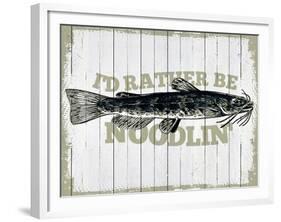 Rather be Noodlin'-null-Framed Giclee Print