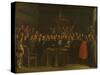 Ratification of the Peace of Münster-Gerard Terborch-Stretched Canvas