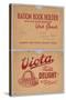 Ration Book Envelope Advertising 'Viota' Table Delight, 1940-45-null-Stretched Canvas