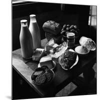 Rations of Fresh Produce Following World War II, c.1946-George Rodger-Mounted Photographic Print