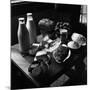 Rations of Fresh Produce Following World War II, c.1946-George Rodger-Mounted Photographic Print