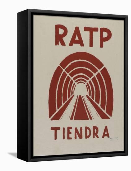 RATP tiendra-null-Framed Stretched Canvas