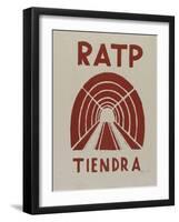 RATP tiendra-null-Framed Giclee Print