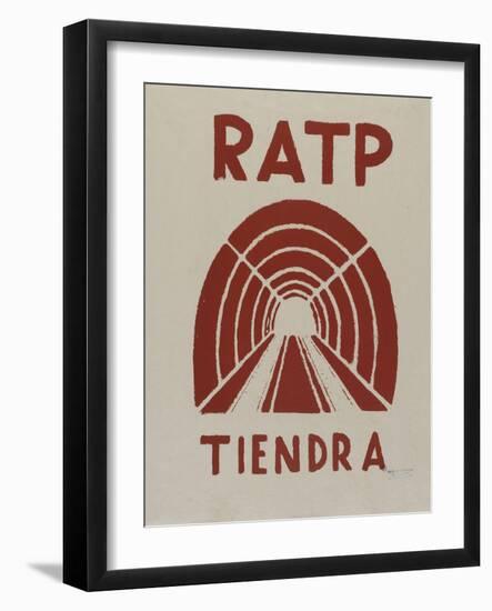 RATP tiendra-null-Framed Giclee Print