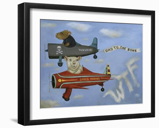 Ratrace #5-Leah Saulnier-Framed Giclee Print