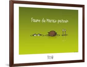 Rats d'marais - Faune poitevine-Sylvain Bichicchi-Framed Art Print