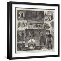 Rats on Board Ship, a Midnight Fantasy-null-Framed Premium Giclee Print