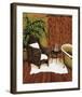 Rattan Bath-Krista Sewell-Framed Giclee Print