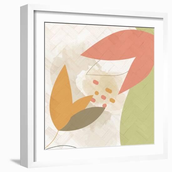 Rattan Organic 2-Kimberly Allen-Framed Art Print