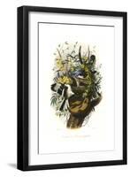 Rattle Snake, Nest Attack-null-Framed Giclee Print