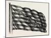 Rattlesnake Flag, Steps Towards Independence, USA, 1870S-null-Mounted Giclee Print