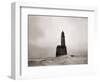 Rattray Head Lighthouse Scotland, December 1943-null-Framed Photographic Print