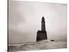 Rattray Head Lighthouse Scotland, December 1943-null-Stretched Canvas