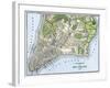 Ratzer Map of New York City, 1767-null-Framed Giclee Print