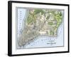 Ratzer Map of New York City, 1767-null-Framed Giclee Print