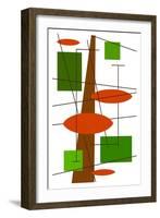 Rauth in Green-Tonya Newton-Framed Art Print