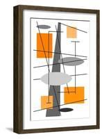 Rauth in Orange-Tonya Newton-Framed Art Print