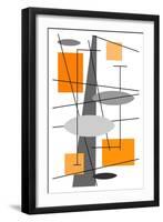 Rauth in Orange-Tonya Newton-Framed Art Print