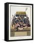 Ravana, Demon King of Ceylon, from 'Voyage Aux Indes Et a La Chine' by Pierre Sonnerat-Pierre Sonnerat-Framed Stretched Canvas