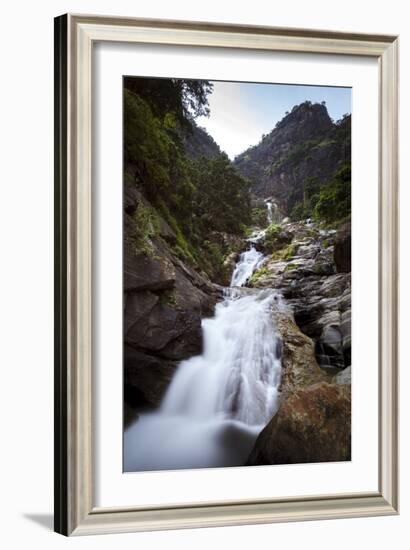 Ravana Falls, Ella, Sri Lanka, Asia-Charlie-Framed Photographic Print