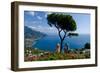 Ravello Villa Rufolo Amalfi Coast-Charles Bowman-Framed Premium Photographic Print