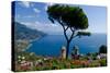 Ravello Villa Rufolo Amalfi Coast-Charles Bowman-Stretched Canvas