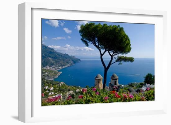 Ravello Villa Rufolo Amalfi Coast-Charles Bowman-Framed Photographic Print