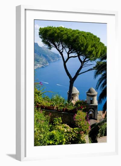 Ravello Villa Rufolo Amalfi Coast-Charles Bowman-Framed Photographic Print