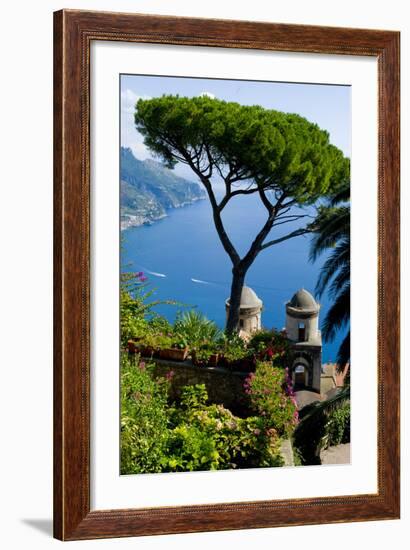 Ravello Villa Rufolo Amalfi Coast-Charles Bowman-Framed Photographic Print