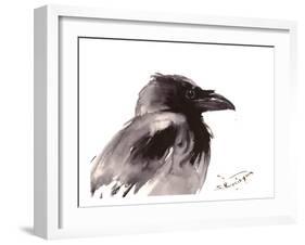 Raven 2-Suren Nersisyan-Framed Art Print