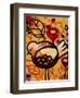 Raven Blossoms-Natasha Wescoat-Framed Giclee Print