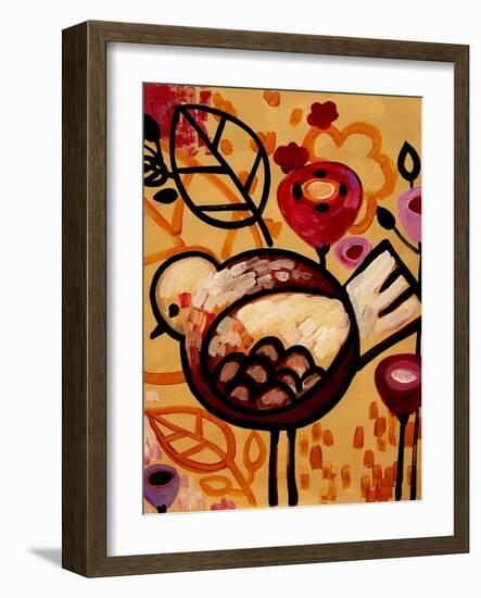 Raven Blossoms-Natasha Wescoat-Framed Giclee Print