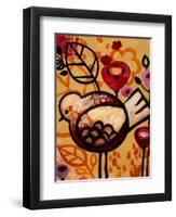 Raven Blossoms-Natasha Wescoat-Framed Premium Giclee Print