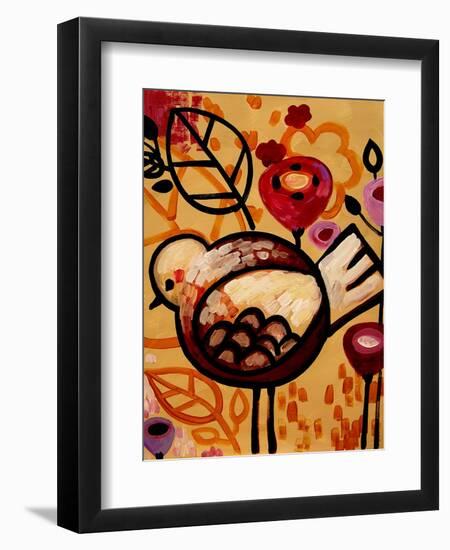 Raven Blossoms-Natasha Wescoat-Framed Premium Giclee Print