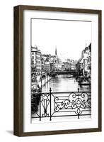 Raven Bridge-Philippe Sainte-Laudy-Framed Photographic Print