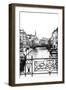 Raven Bridge-Philippe Sainte-Laudy-Framed Photographic Print