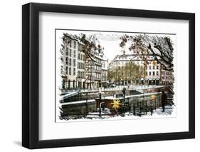 Raven Square-Philippe Sainte-Laudy-Framed Photographic Print