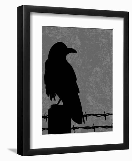 Raven-Joanne Paynter Design-Framed Premium Giclee Print