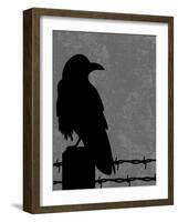 Raven-Joanne Paynter Design-Framed Giclee Print