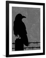 Raven-Joanne Paynter Design-Framed Giclee Print