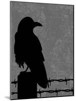 Raven-Joanne Paynter Design-Mounted Giclee Print