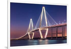 Ravenel Bridge-Steven Maxx-Framed Photographic Print