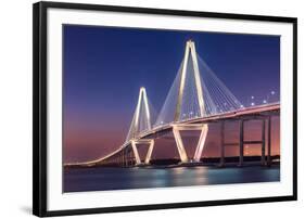 Ravenel Bridge-Steven Maxx-Framed Photographic Print