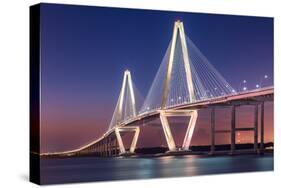 Ravenel Bridge-Steven Maxx-Stretched Canvas