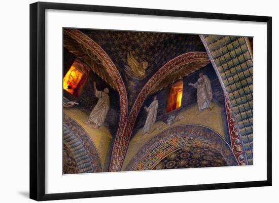 Ravenna Italy Mausoleo Di Galla Placidia-Charles Bowman-Framed Photographic Print