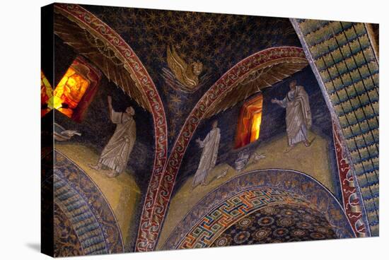 Ravenna Italy Mausoleo Di Galla Placidia-Charles Bowman-Stretched Canvas